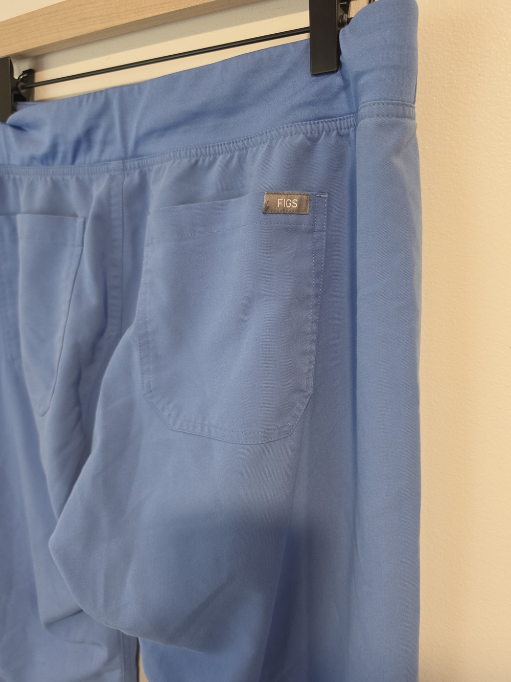 FIGS Livingston High-Rise Straight-Leg Scrub Pant In Ceil Blue Women's Size Med - Picture 4 of 8